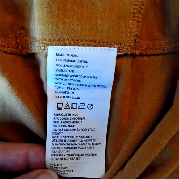 NWT Prana Bon Vivante Curry Wander Print Dress - S - Picture 14 of 15